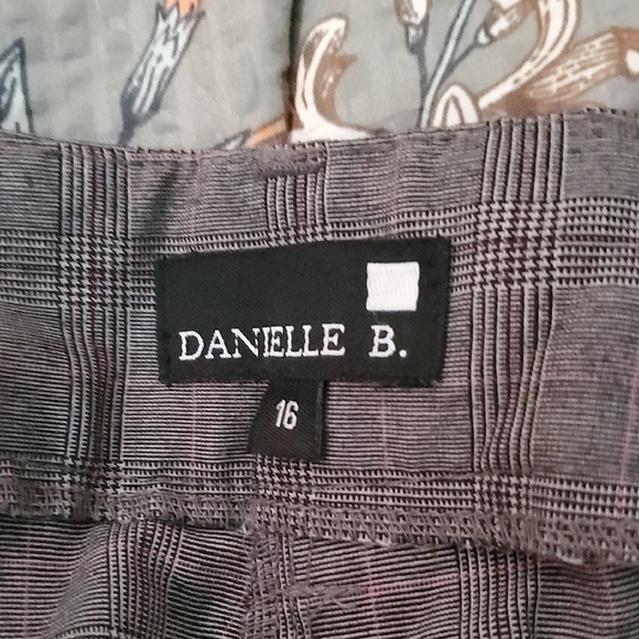 Danielle B Designer Brand Gray Women's Trousers - Picture 9 of 9
